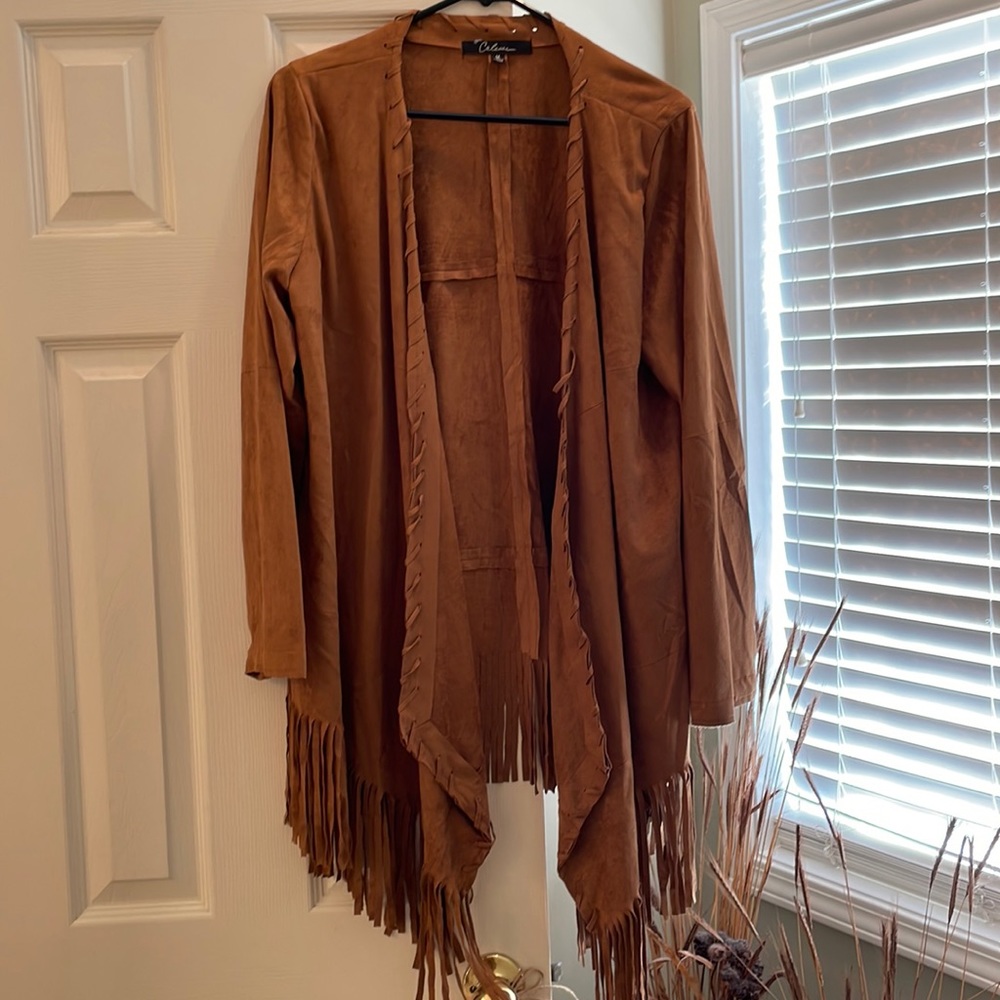2 Calessa Faux Suede Jackets